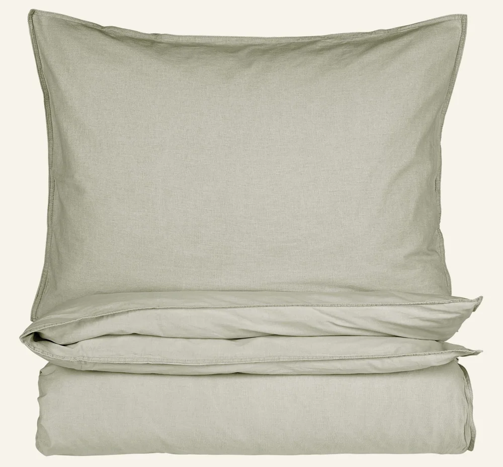 Bomull sengesett lindegrønn – 200×220 cm/50×70 cm v:5754423 Bomull sengesett lindegrønn – 200×220 cm/50×70 cm v:5754423