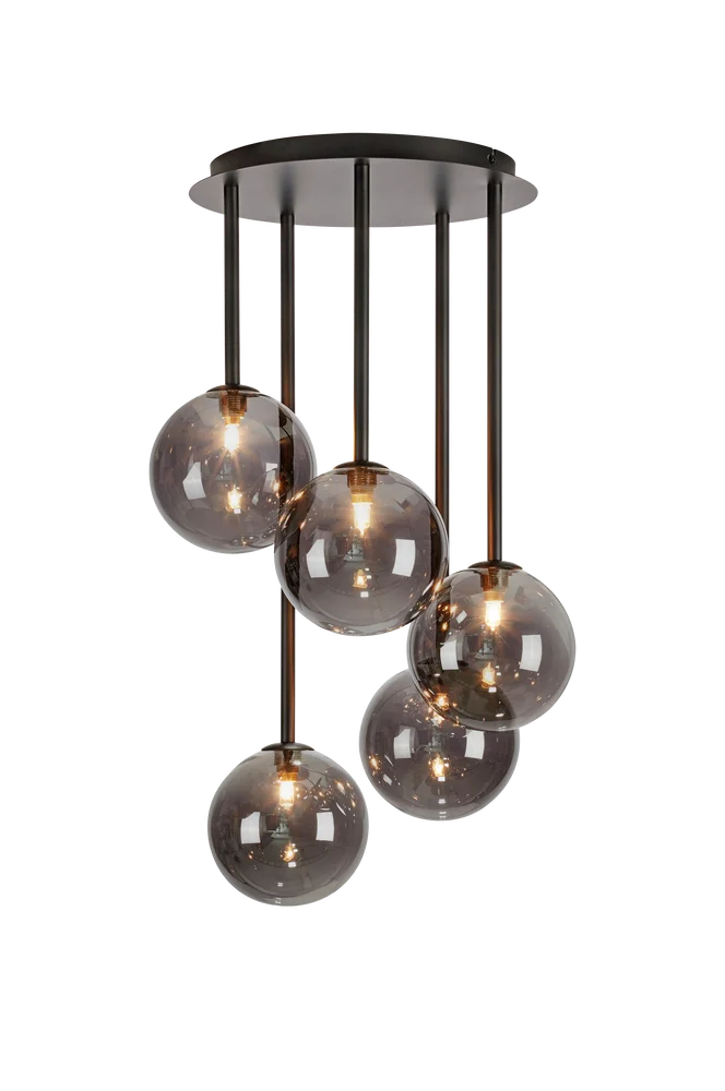 Plafond UNIVERSE 5L - Svart - Belysning | m v:1341328