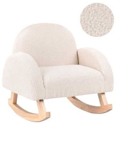 Gyngestol for barn HUG Bouclé Lys beige v:5615712 Gyngestol for barn HUG Bouclé Lys beige v:5615712
