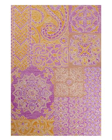 Teppe AVANOS Rosa 140 x 200 cm Ull v:1785795