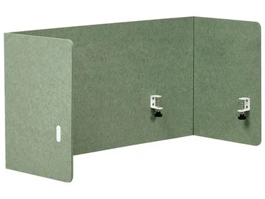 Skillevegg for skrivebord SOLOA 210 x 61 cm Grønn v:5525226