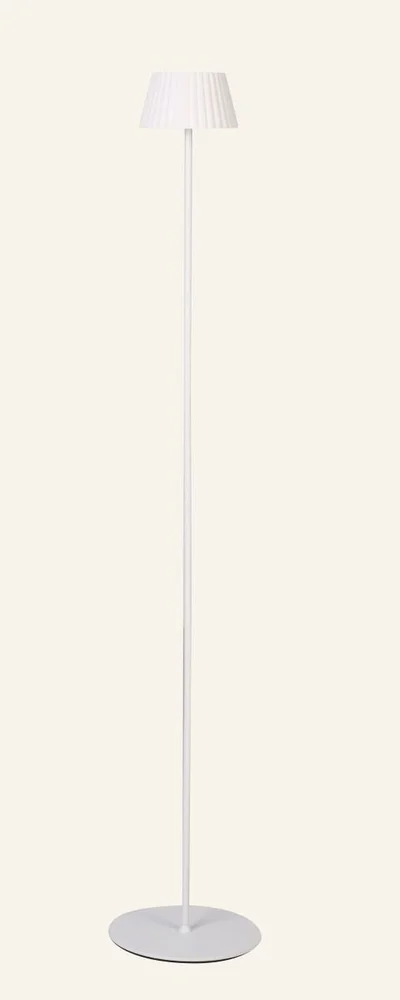 Led gulvlampe hvit - 122 cm ø13,5 v:6010033