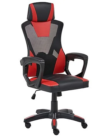 Kontorstol IGNIS Kunstskinn Rød v:302406