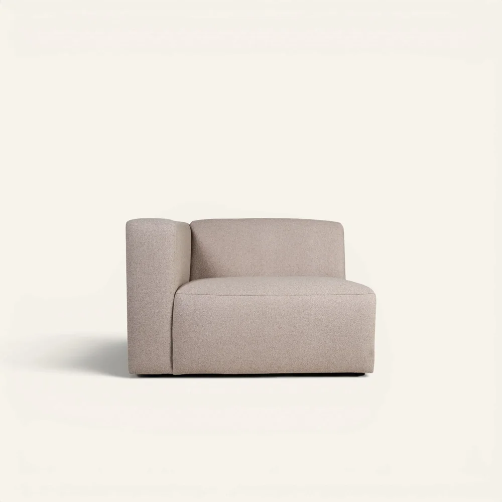 Modul 1,5 seter armlene venstre beige - 110x93x73 cm v:4082240