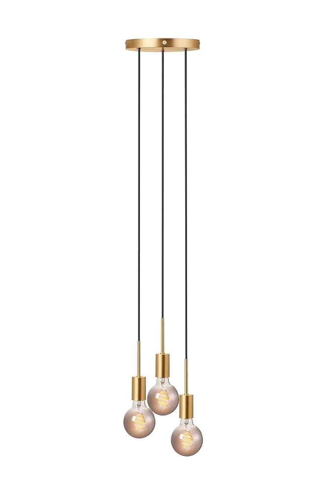Taklampe Paco 3 - Gull - Belysning | m v:3231669