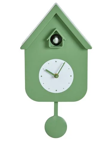 Pendelklokke BONNEVAL 24 cm med gjøkefunksjon Grønn v:7897586 Pendelklokke BONNEVAL 24 cm med gjøkefunksjon Grønn v:7897586