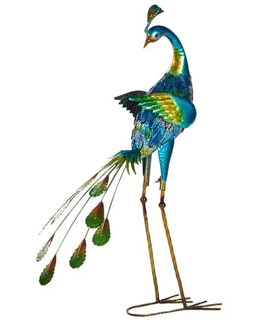 Hagestatue PEACOCK Blå v:4725415 Hagestatue PEACOCK Blå v:4725415