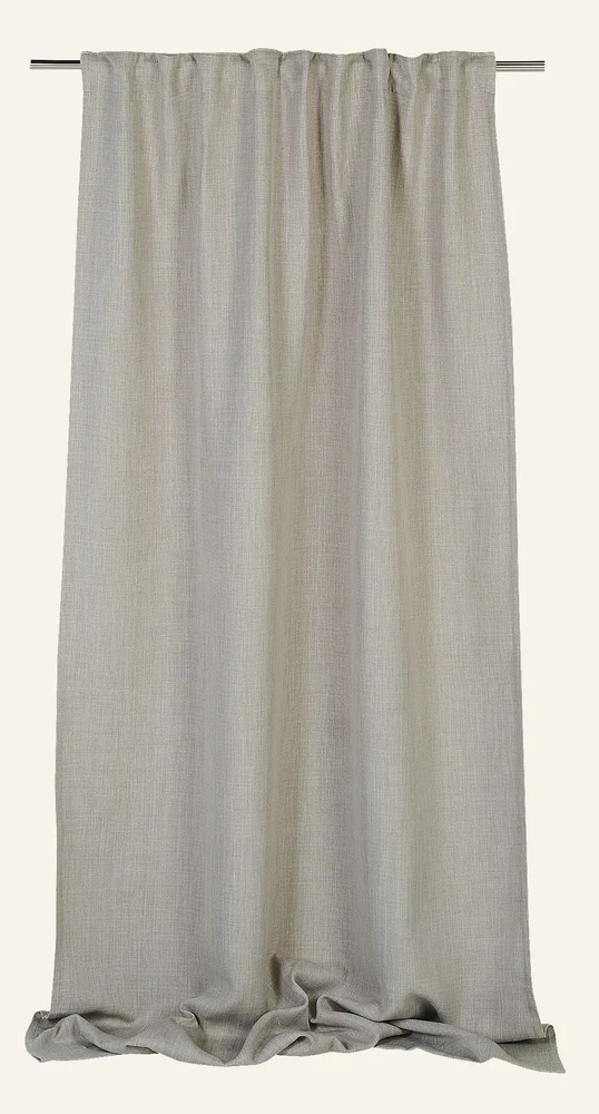Lysdempende gardin beige – 140×160 cm v:6960847