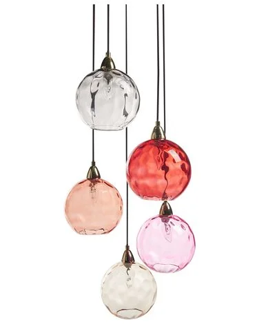 Pendellampe PABELLON Glass Rød v:7907707