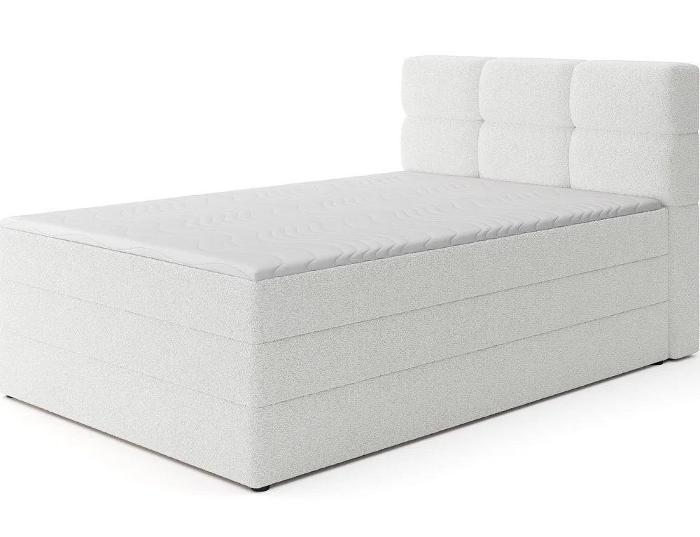 Kasped sengesett kontinentalseng med oppbevaring 140x200 cm v:7018191