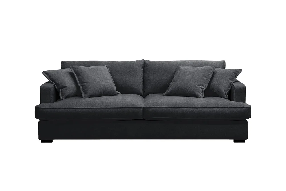 Rossita Lyx 2,5-seters ekstra dyp sofa i chenille v:4110099