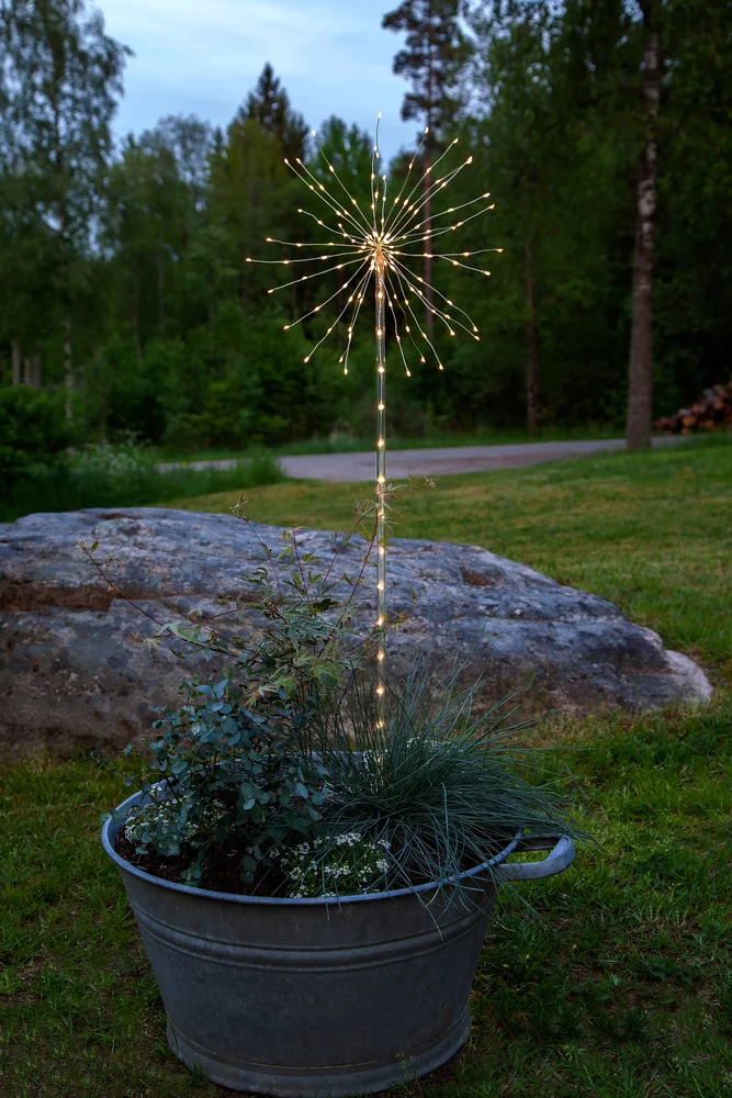 Firework Utendørsdekor – Transparent – Belysning | m v:3126596 Firework Utendørsdekor – Transparent – Belysning | m v:3126596