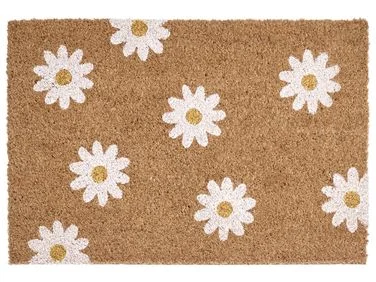 Dørmatte TOPKO Naturlig 40 x 60 cm Blomst Kokosfiber v:731247 Dørmatte TOPKO Naturlig 40 x 60 cm Blomst Kokosfiber v:731247