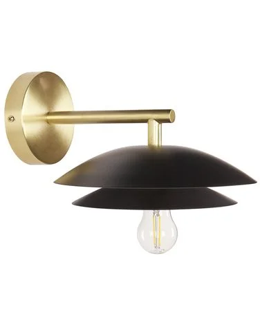 Vegglampe LASOLO Metall Svart v:2570345 Vegglampe LASOLO Metall Svart v:2570345