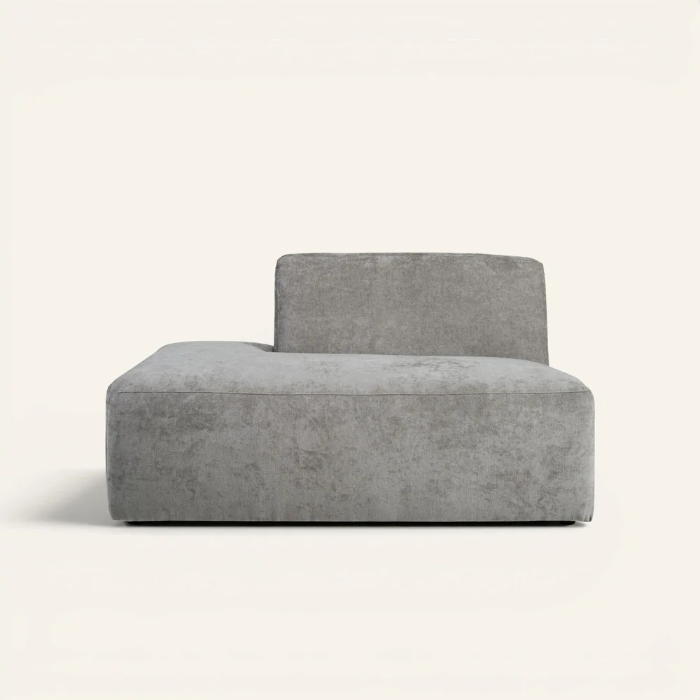 Modul åpen ende venstre grå - 134x93x73 cm v:8686511