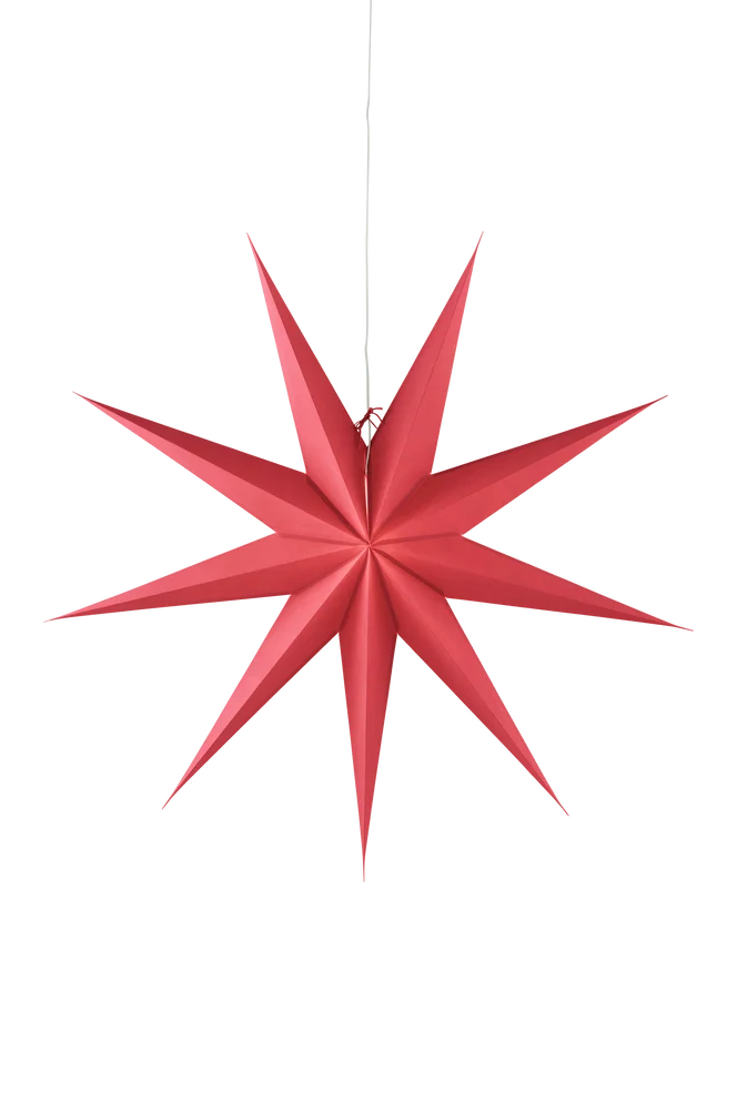 ANDROMEDA adventsstjerne ø 150 cm – Rød – Belysning | m v:8813101 ANDROMEDA adventsstjerne ø 150 cm – Rød – Belysning | m v:8813101