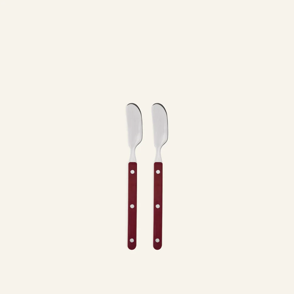 2 pk smørkniv mørk rød – 2 stk v:5172875 2 pk smørkniv mørk rød – 2 stk v:5172875