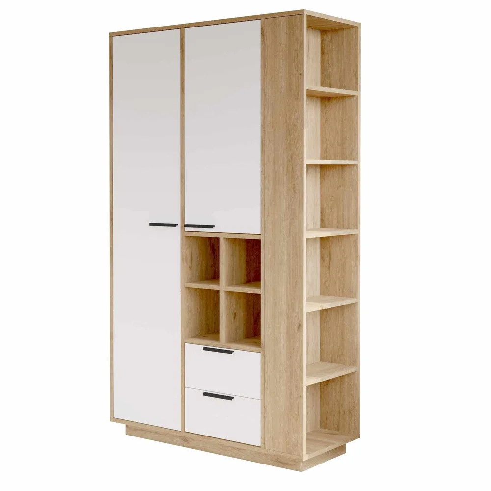 Flerbruksskap Skye Decor Dara (110 x 190 x 45 cm) Natural White v:3508764 Flerbruksskap Skye Decor Dara (110 x 190 x 45 cm) Natural White v:3508764