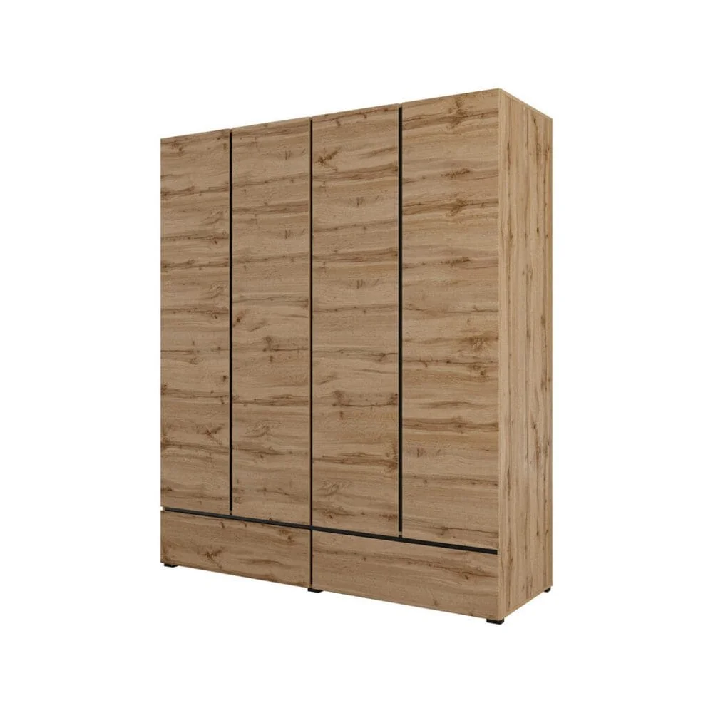 Garderobe Cross S 4 Dører med 2 Skuffer v:7120099