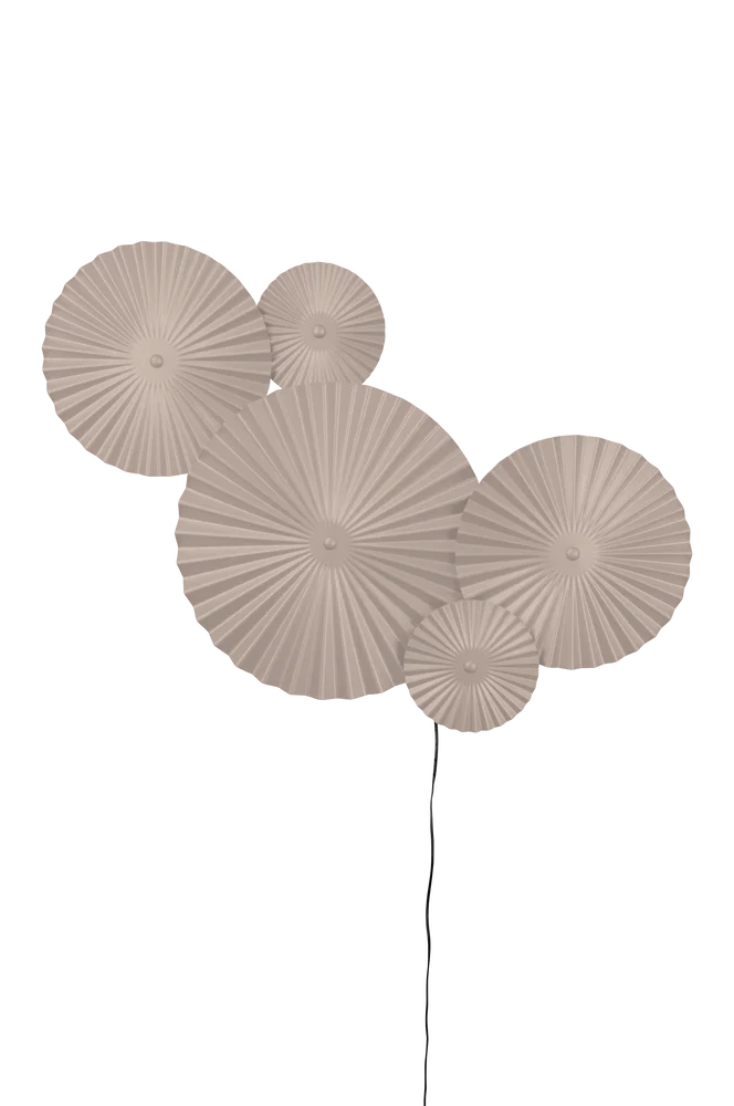 Vegglampe Omega - Beige - Belysning | m v:9381533