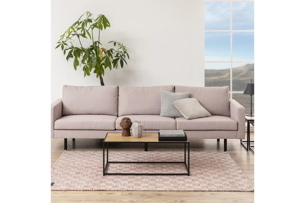 Seaford Sofabord Eik/Svart v:3289025