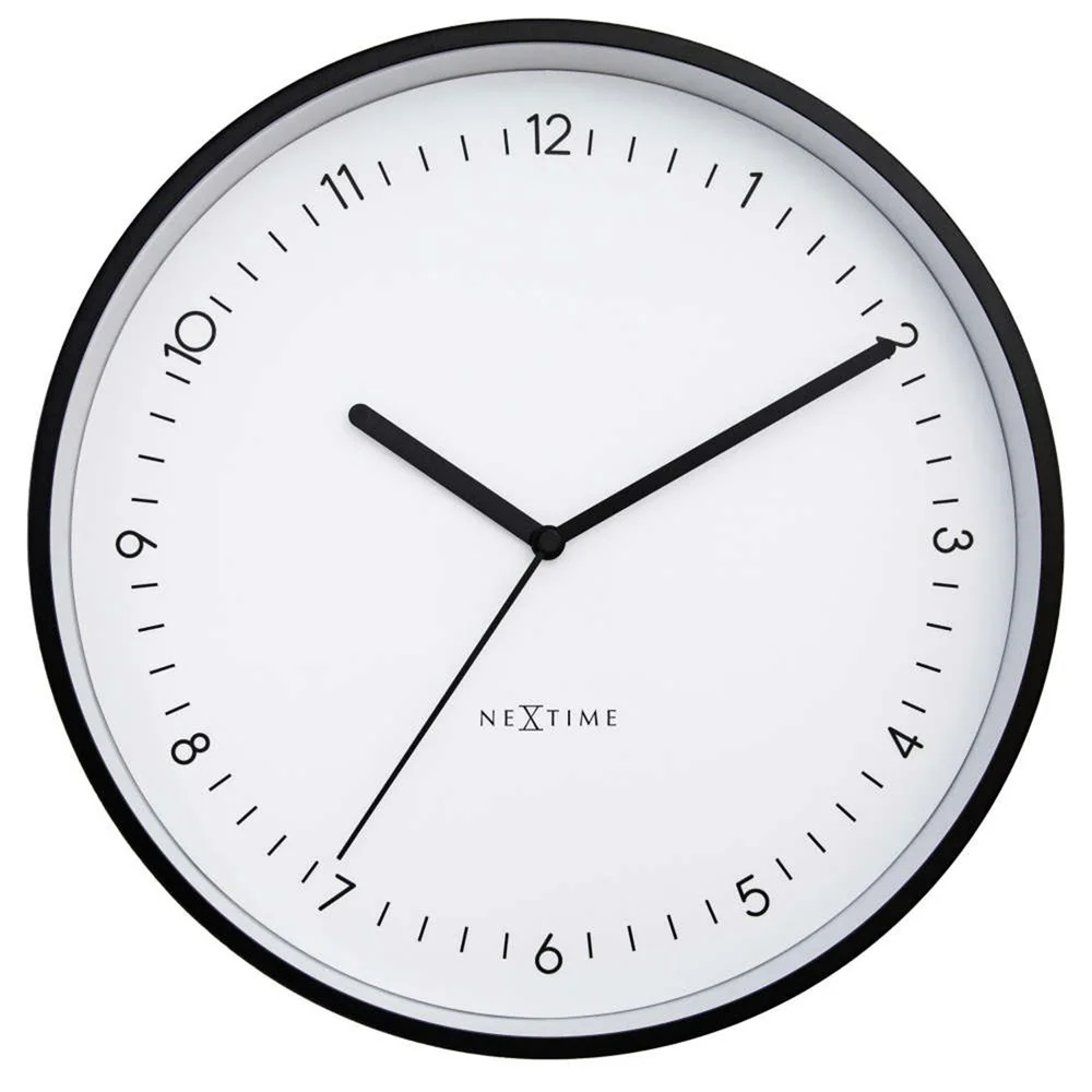 Berlin Veggklokke Ø30 cm, Hvit v:1119942 Berlin Veggklokke Ø30 cm, Hvit v:1119942