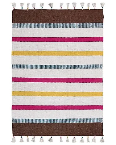 Teppe HISARLI Flerfarget 160 x 230 cm Bomull v:1731060 Teppe HISARLI Flerfarget 160 x 230 cm Bomull v:1731060