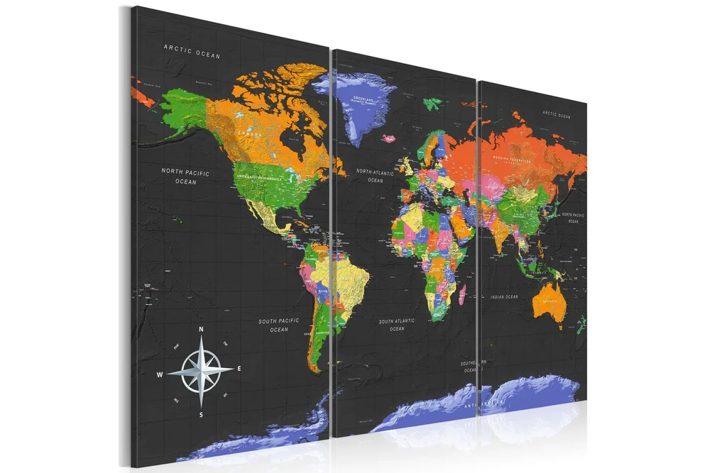 Bilde Maps Dark Depth 120x80 v:9136765