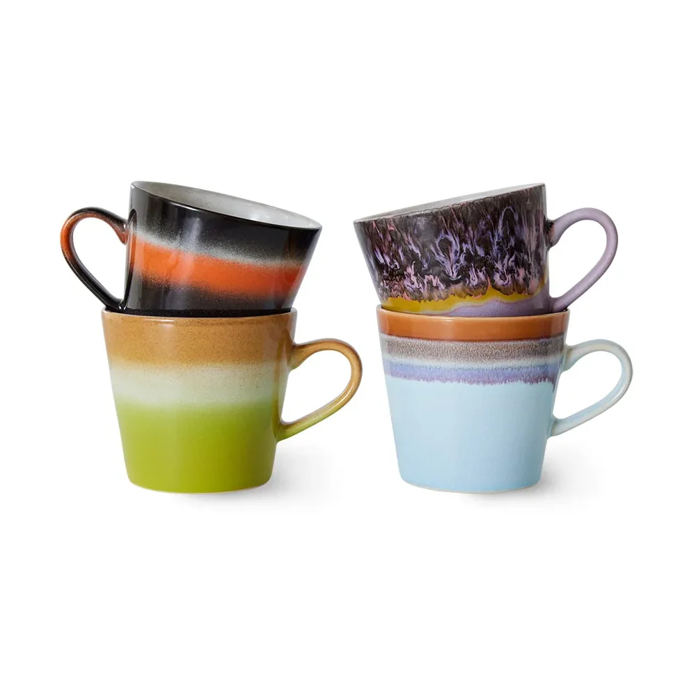 70’s cappuccinokrus 4-pakning v:9255090 70’s cappuccinokrus 4-pakning v:9255090