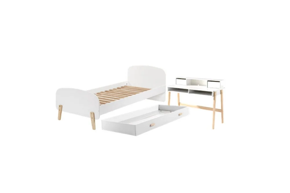 Seng med skuff skrivebord Kiddy v:8798392