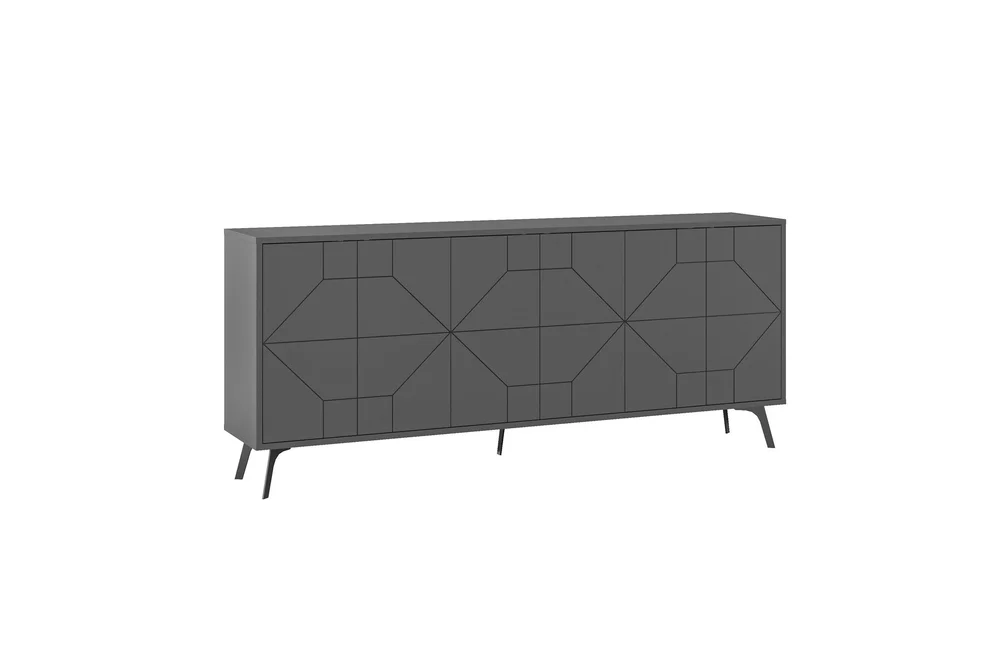 Dune Konsollbord 183,8x77,4 cm Antrasitt v:1300494