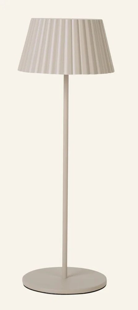 Led bordlampe beige – 37,5 cm ø13,5 v:796909 Led bordlampe beige – 37,5 cm ø13,5 v:796909