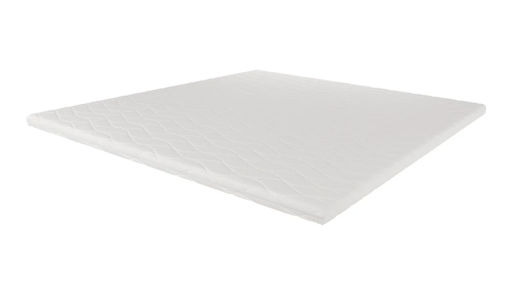 HVILA Memory overmadrass med trykkavlastende memoryskum 160x200 cm – 7 cm myk/medium, vaskbart trekk v:4240743