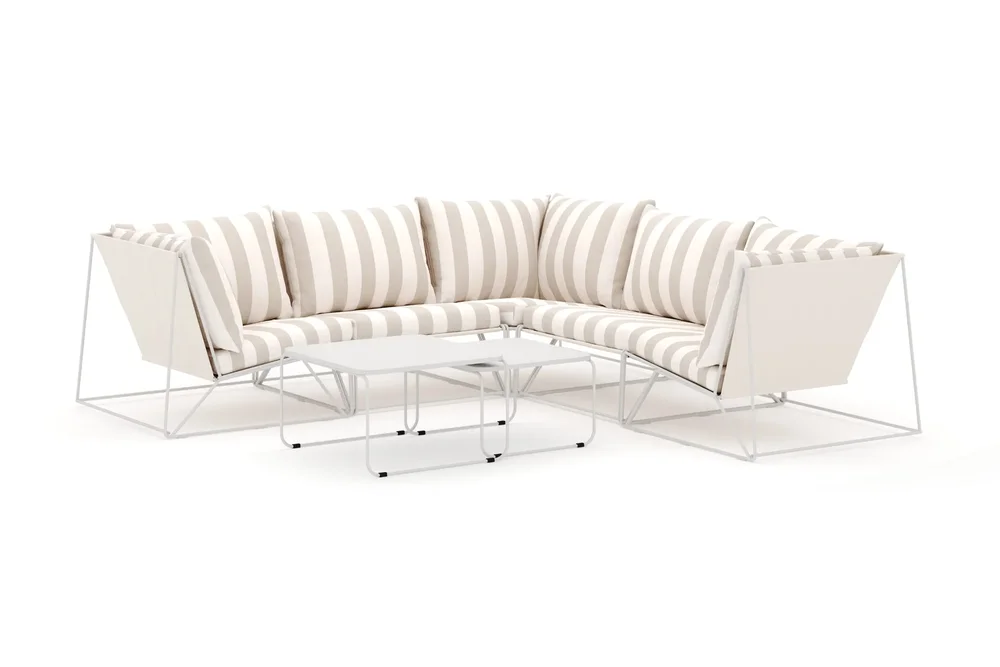 Usteryd utendørs hjørnesofa 5-seter vendbar v:9050342