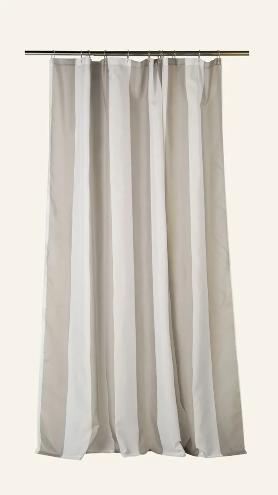 Dusjforheng multi beige – 180×200 cm v:6590562