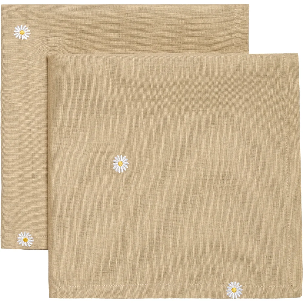 Daisy Serviett 2-pk 45×45 cm v:9488886 Daisy Serviett 2-pk 45×45 cm v:9488886