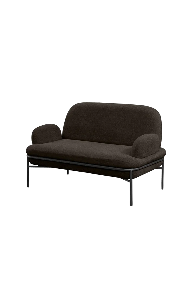 2-seters sofa Aster – Svart m v:6655738