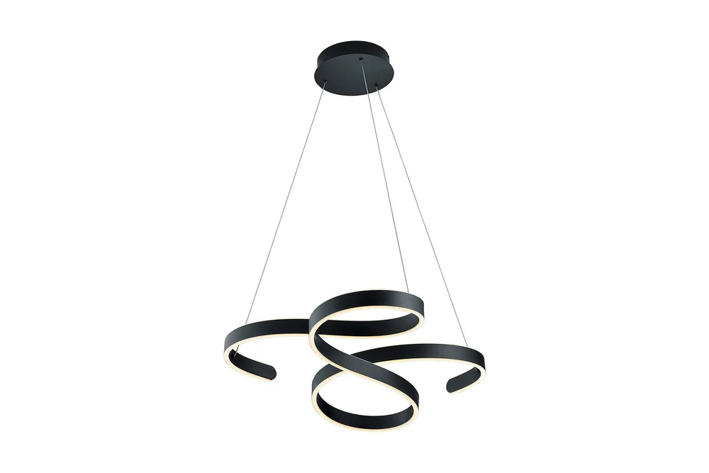 Trio Lighting Francis taklampe antrasitt v:9365225