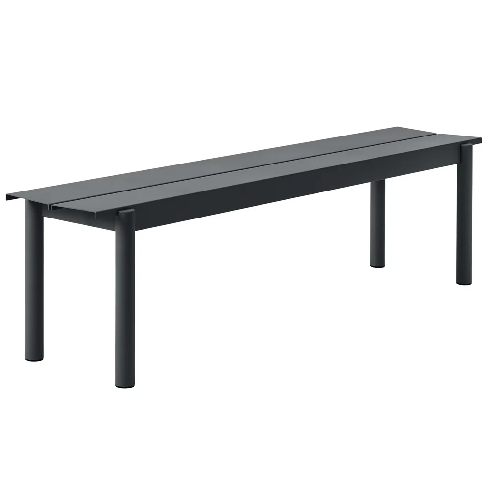 Linear Steel Bench benk 170×34 cm v:2511585 Linear Steel Bench benk 170×34 cm v:2511585