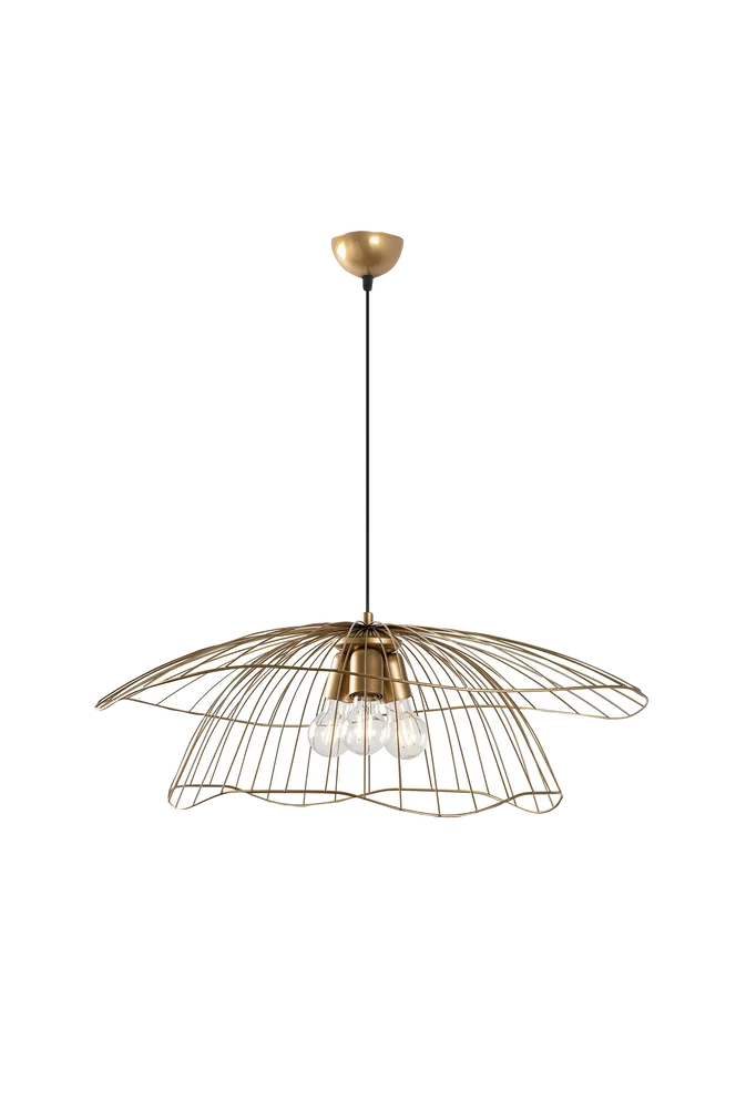 Lysekrone Lumisa – Gull – Belysning | m v:9144328