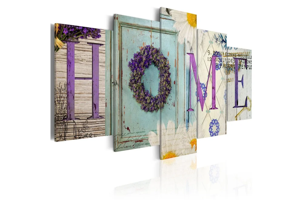 Bilde Home In Pastels 100x50 v:6189904
