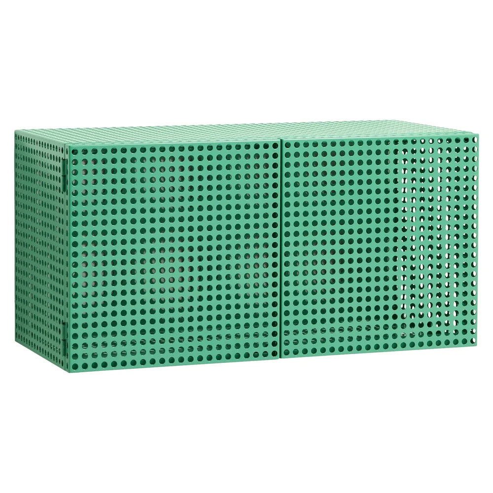 Perforated Veggskap, Soft Jade v:8383579 Perforated Veggskap, Soft Jade v:8383579