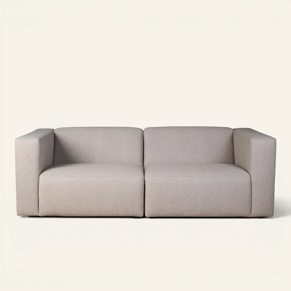 Modulsofa 2 deler armlene beige – 220x93x73 cm v:5221506 Modulsofa 2 deler armlene beige – 220x93x73 cm v:5221506