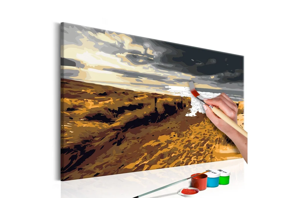 Gjør-det-selv-maleri Wild Beach 60×40 cm v:7236793