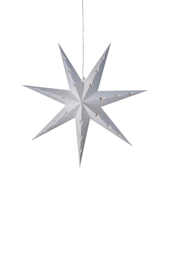 Adventsstjerne Uni – Hvit – Belysning | m v:7261297 Adventsstjerne Uni – Hvit – Belysning | m v:7261297