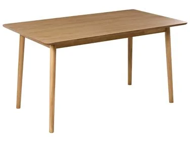 Spisebord ELVYN Lys eik 140 cm 80 cm v:7427251 Spisebord ELVYN Lys eik 140 cm 80 cm v:7427251