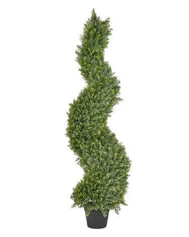 Kunstig plante CYPRESS SPIRAL TREE 126 cm Grønn v:3507655 Kunstig plante CYPRESS SPIRAL TREE 126 cm Grønn v:3507655
