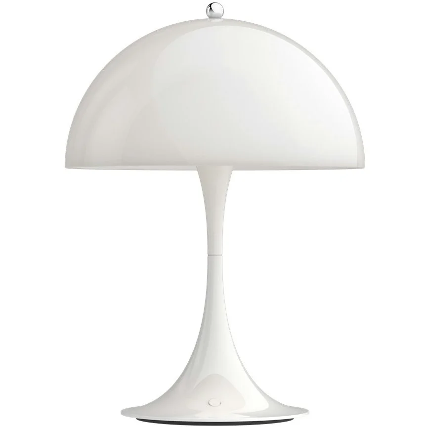 Panthella 250 Bordlampe Bærbar, White Opal Acryl v:1478004 Panthella 250 Bordlampe Bærbar, White Opal Acryl v:1478004