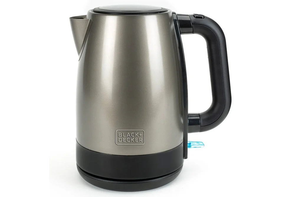 Vannkoker Black+Decker 2200W 1,7L Børstet Rustfritt Stål v:4125519 Vannkoker Black+Decker 2200W 1,7L Børstet Rustfritt Stål v:4125519