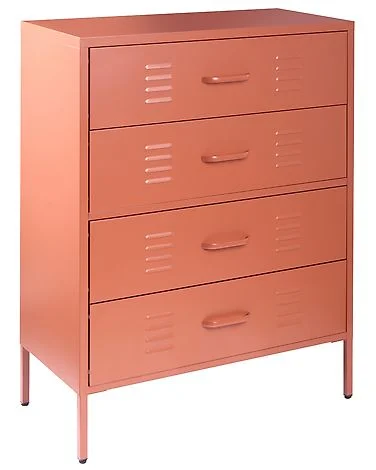 Kommode ENAGO Metall Gullbrun v:5546430